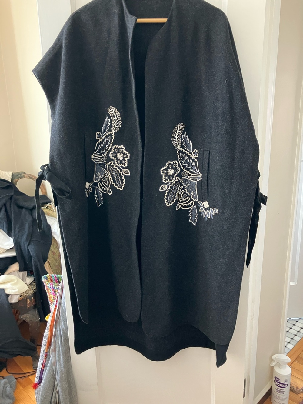 Megan Park wool cape